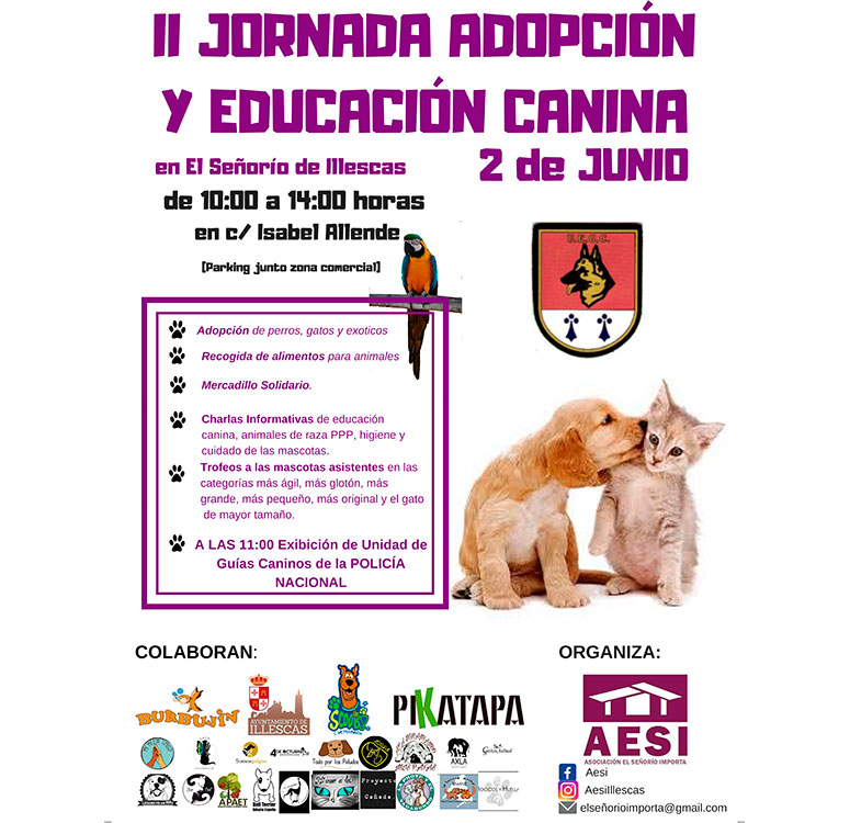 II Jornada Adopción y Educación Canina